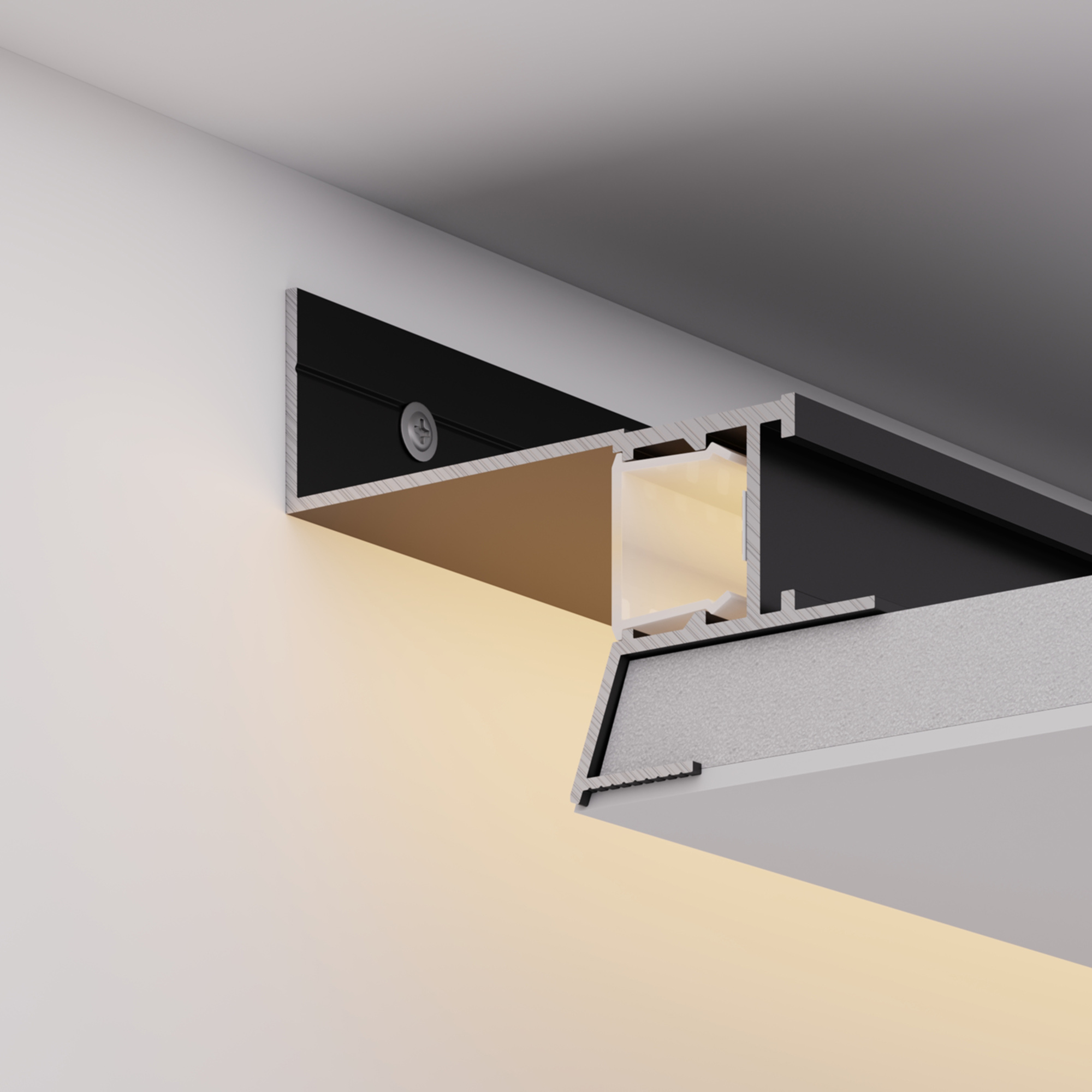 Профиль СEIL-S18-SHADOW-SIDE-3000 BLACK