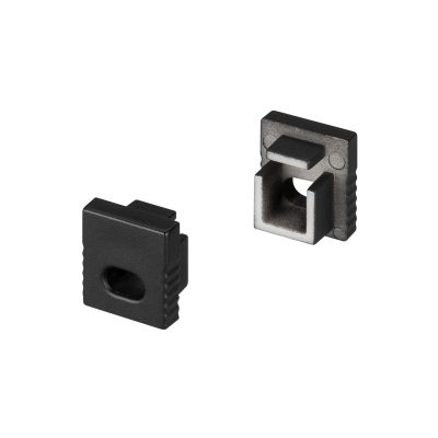 Заглушка SL-MINI-8 BLACK с отверстием
