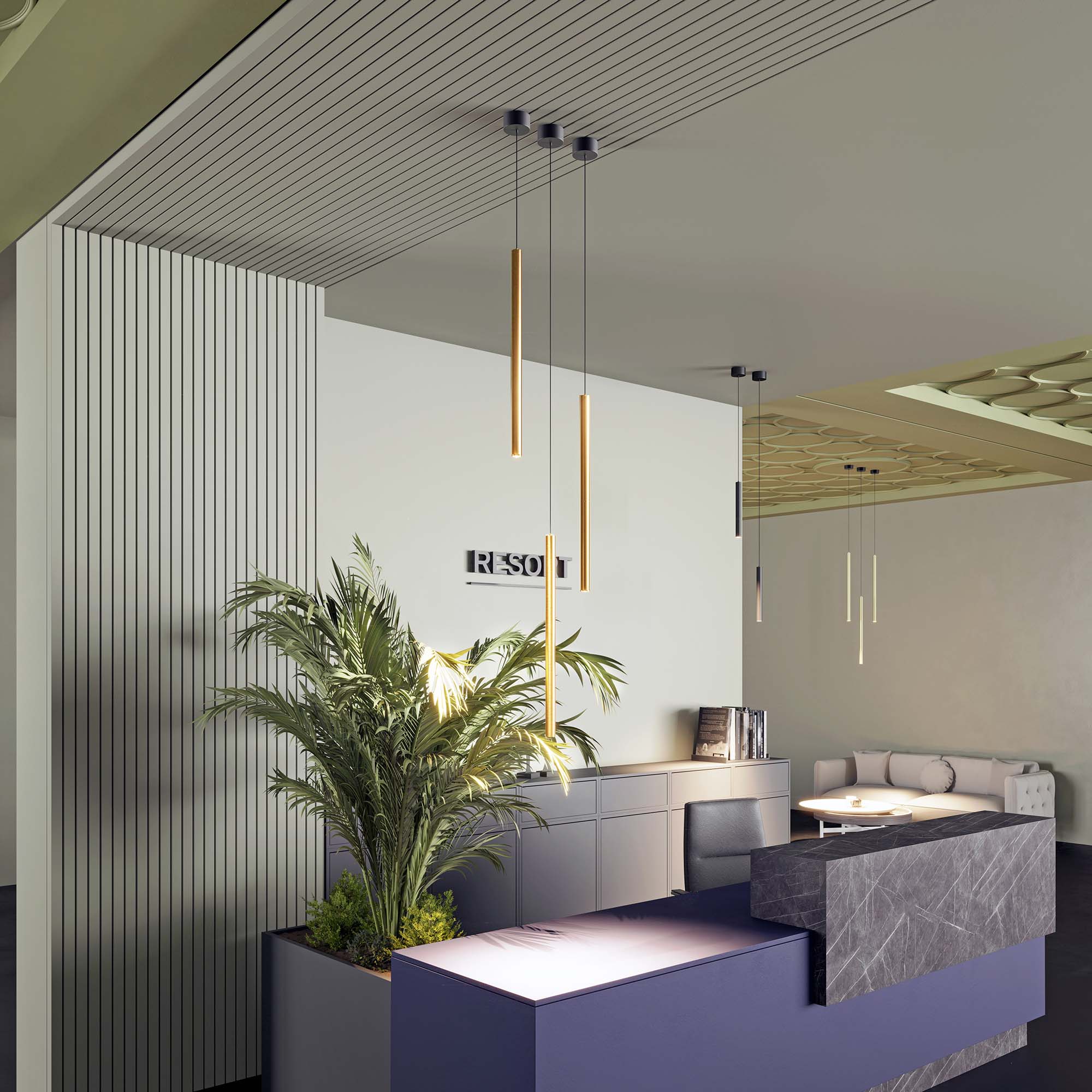 Светильник SP-PIPE-HANG-L300-R30-9W Warm3000