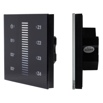 INTELLIGENT ARLIGHT Сенсорная панель DALI-901-11-ADDR-3SC-DIM-DT6-IN Black
