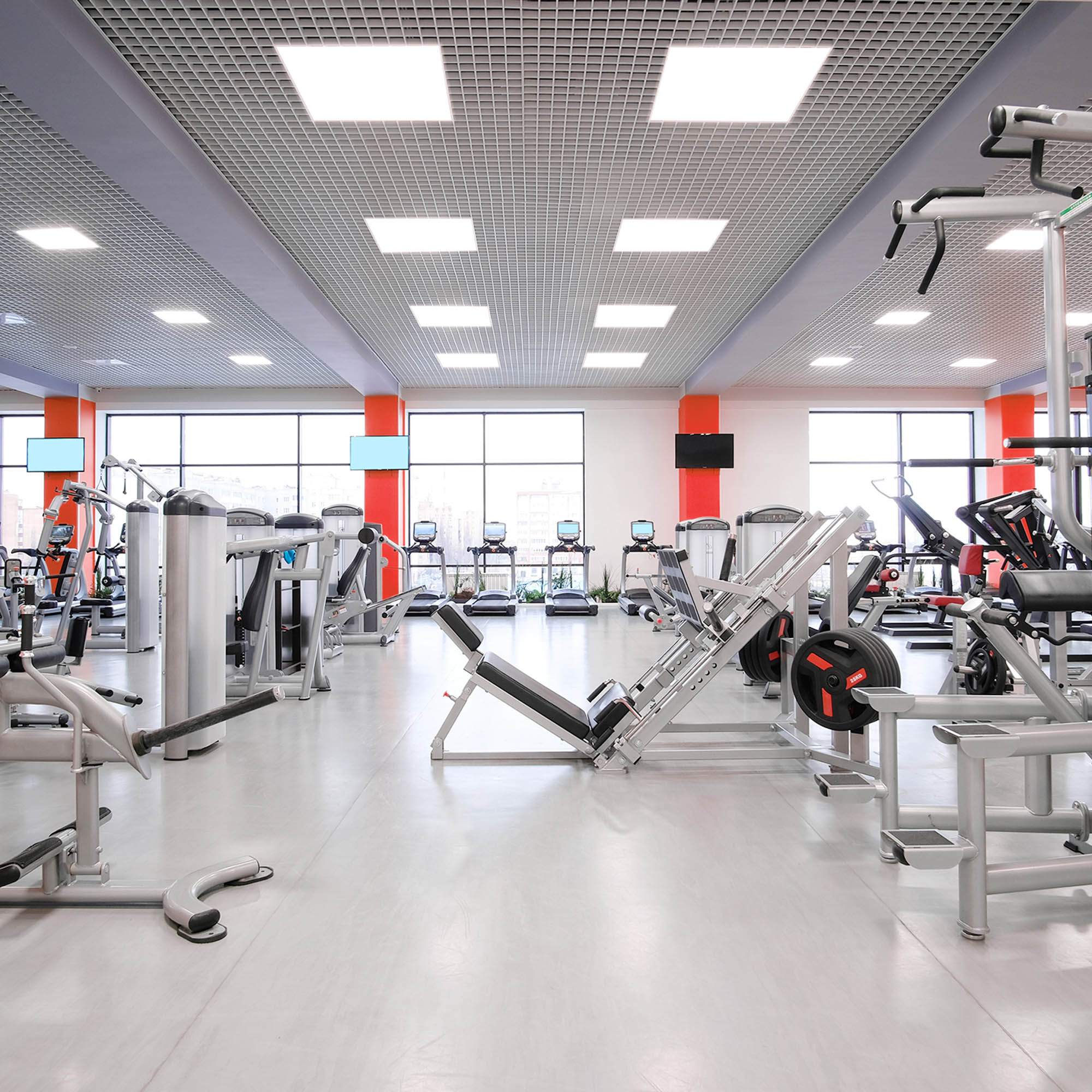 Светильник DL-INTENSO-S600x600-40W Day4000