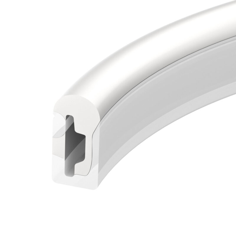 Силиконовый профиль WPH-FLEX-0613-SIDE-S8-10m WHITE