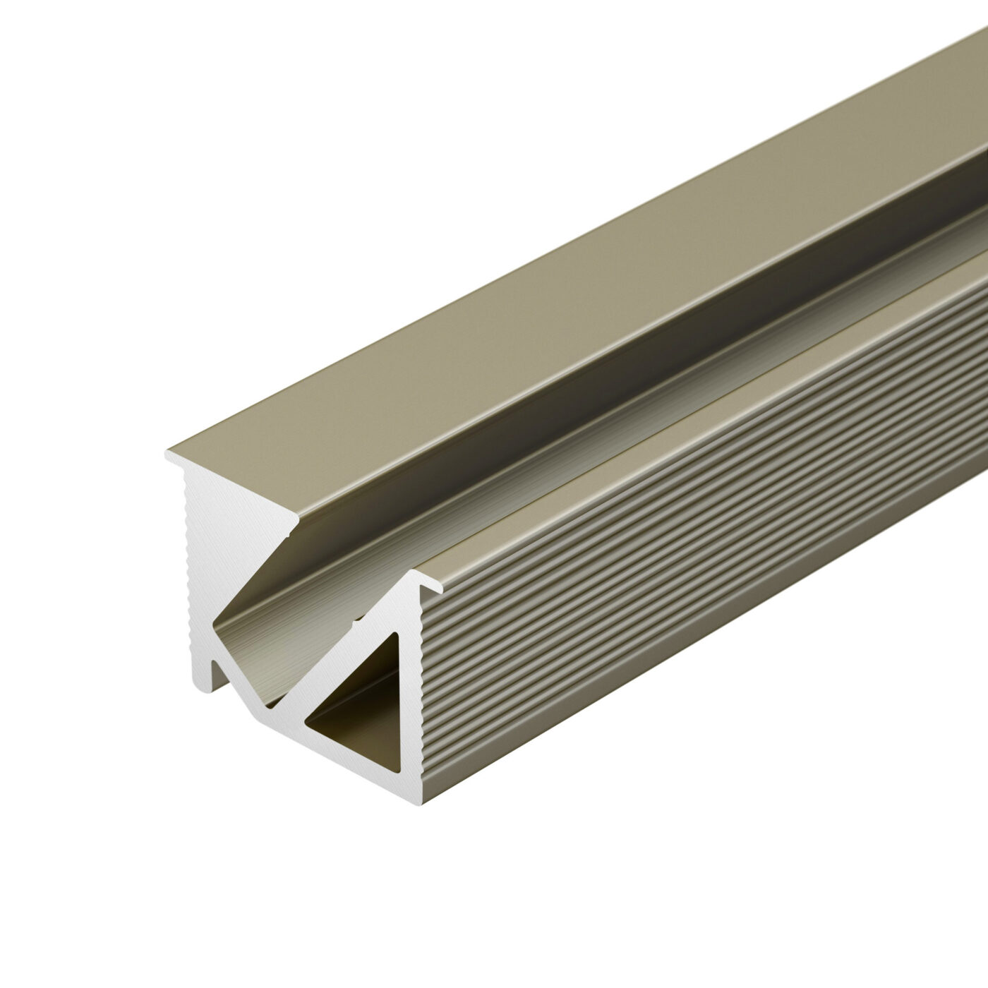 Профиль SL-BEVEL-H10-F14-2000 ANOD OLIVE GREY