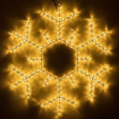 Фигура светодиодная ARD-SNOWFLAKE-M5-600x600-360LED Warm
