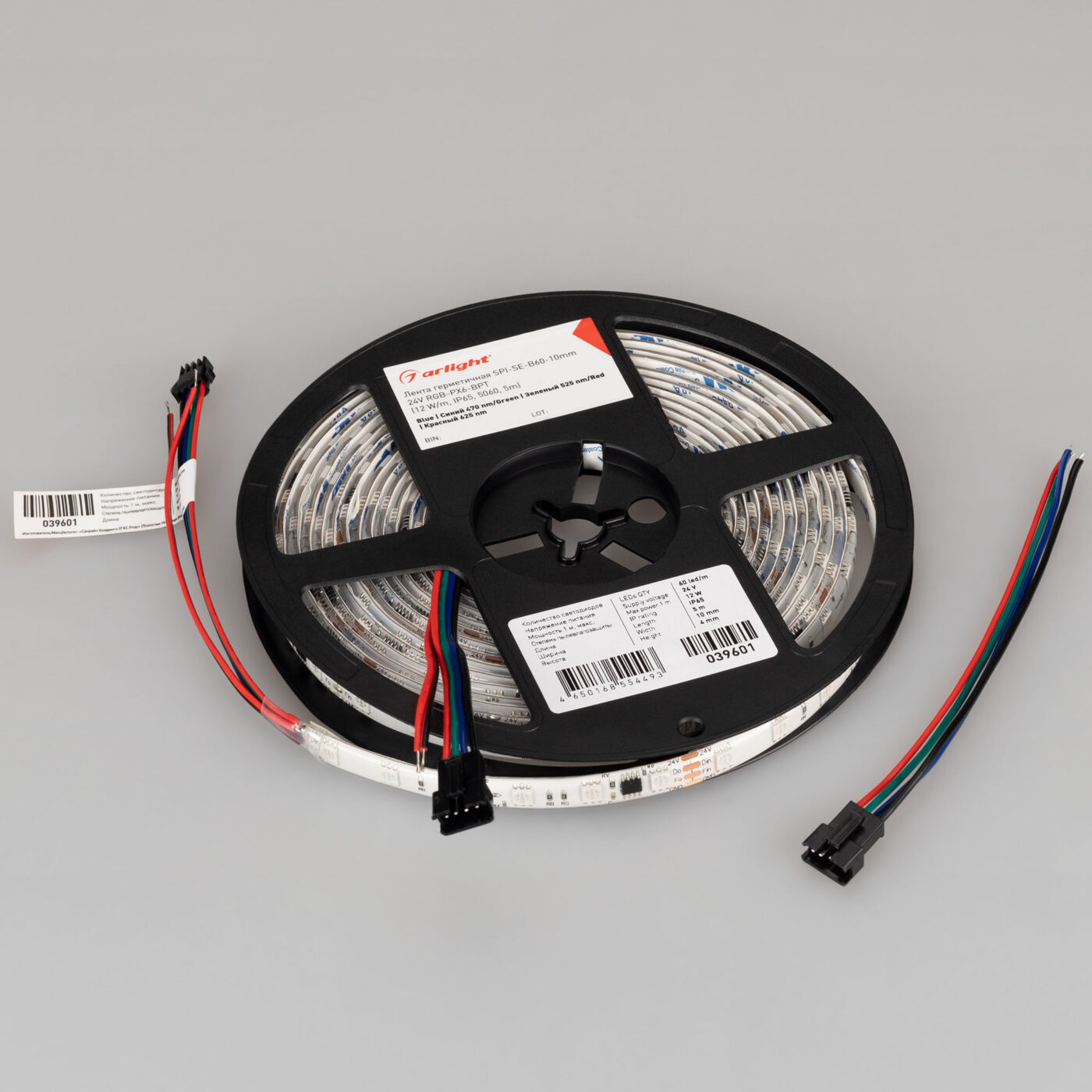 Лента герметичная SPI-SE-B60-10mm 24V RGB-PX6-BPT