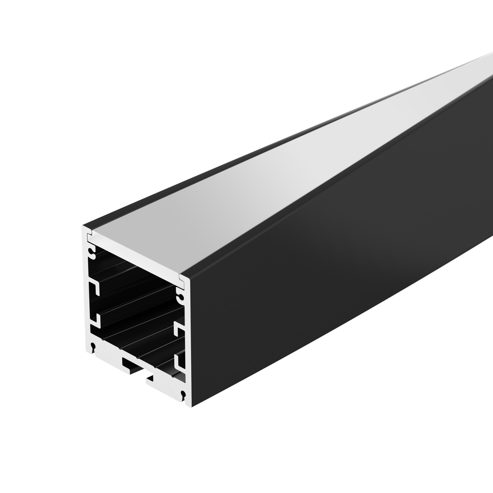 Профиль SL-ARC-3535-TWIST90L-400 BLACK