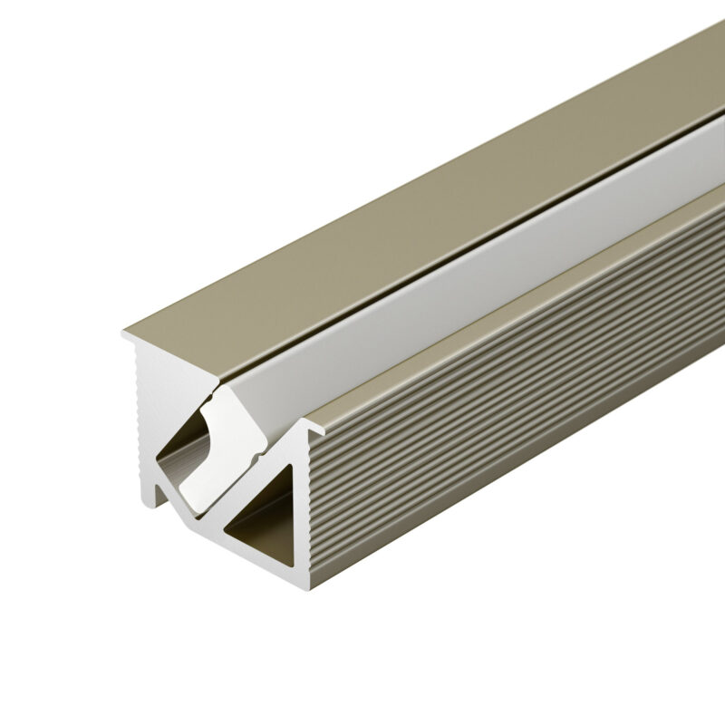 Профиль SL-BEVEL-H10-F14-2000 ANOD OLIVE GREY