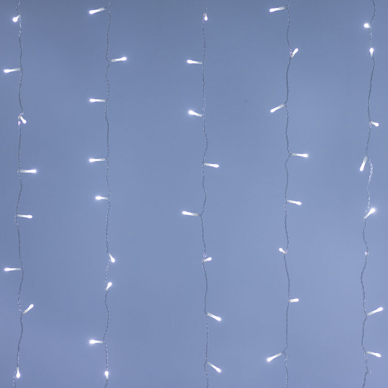Светодиодная гирлянда ARD-CURTAIN-HOME-2000x2500-CLEAR-300LED White