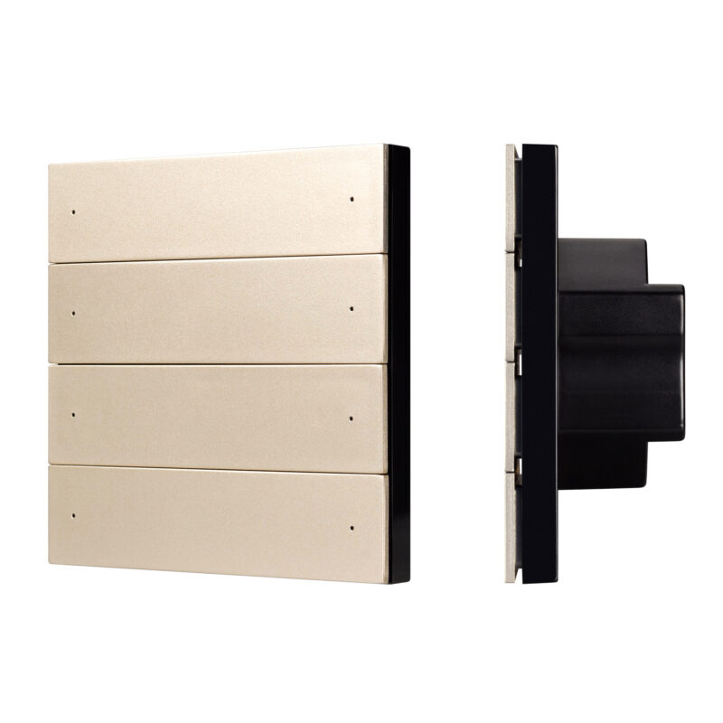 INTELLIGENT ARLIGHT Кнопочная панель SMART-DMX512-801-22-8G-8SC-DIM-IN Gold