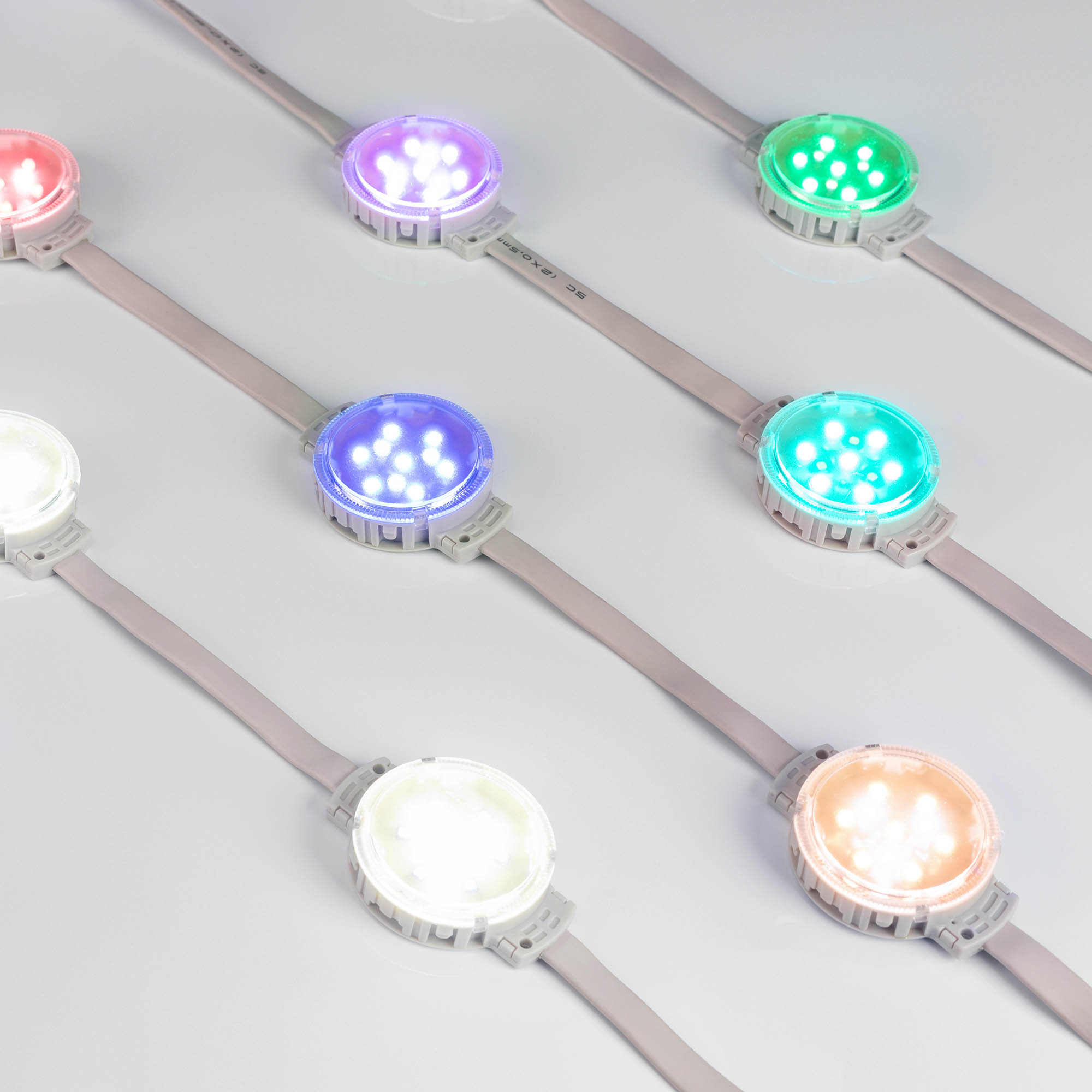 Модуль управляемый DMX-F10-D50 24V RGBW