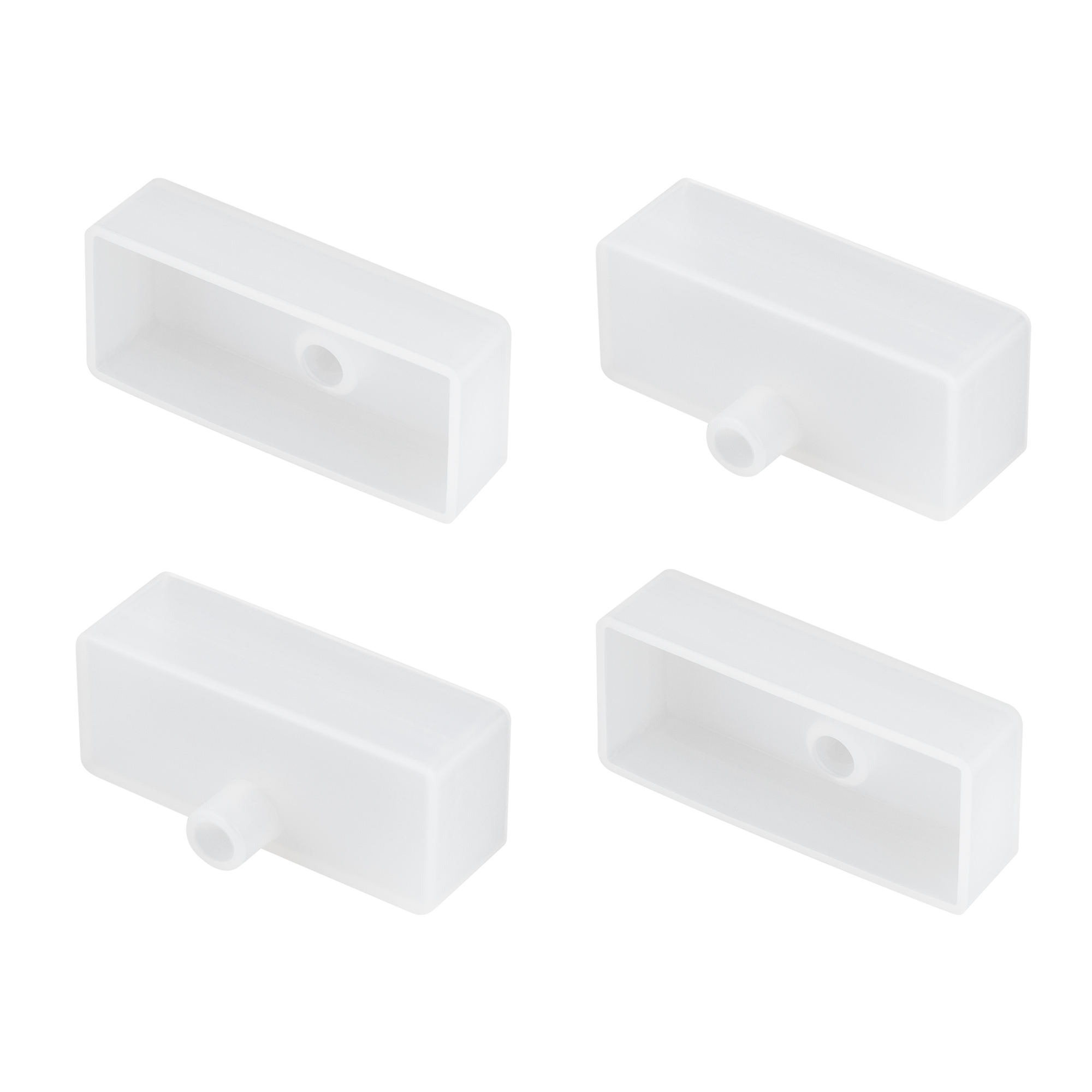 Заглушка WPH-FLEX-5025-TOP WHITE с отверстием