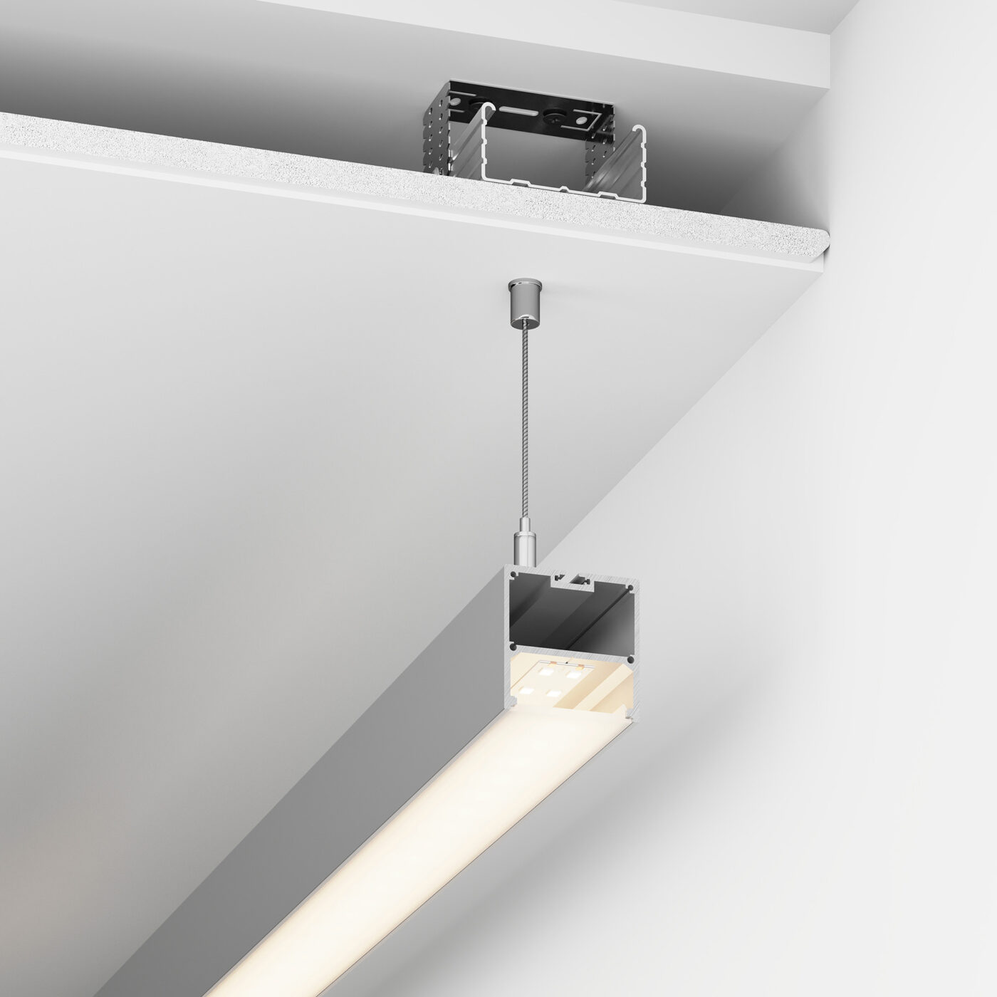 Профиль SL-LINE-5050-LW-2000 ANOD OLIVE GREY