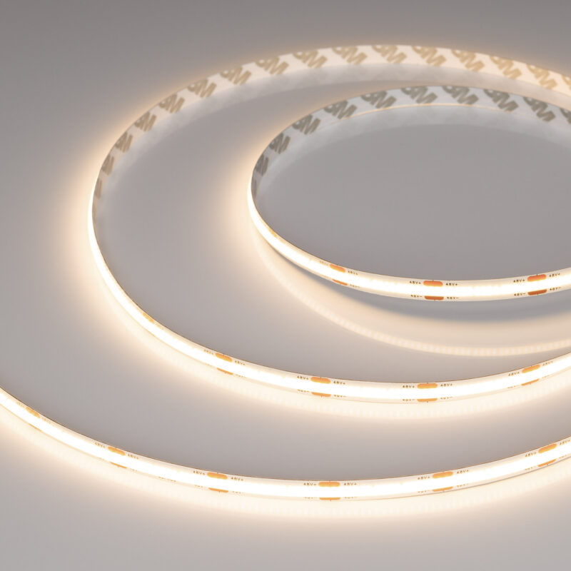 Лента COB-X480-8mm 48V Warm3000