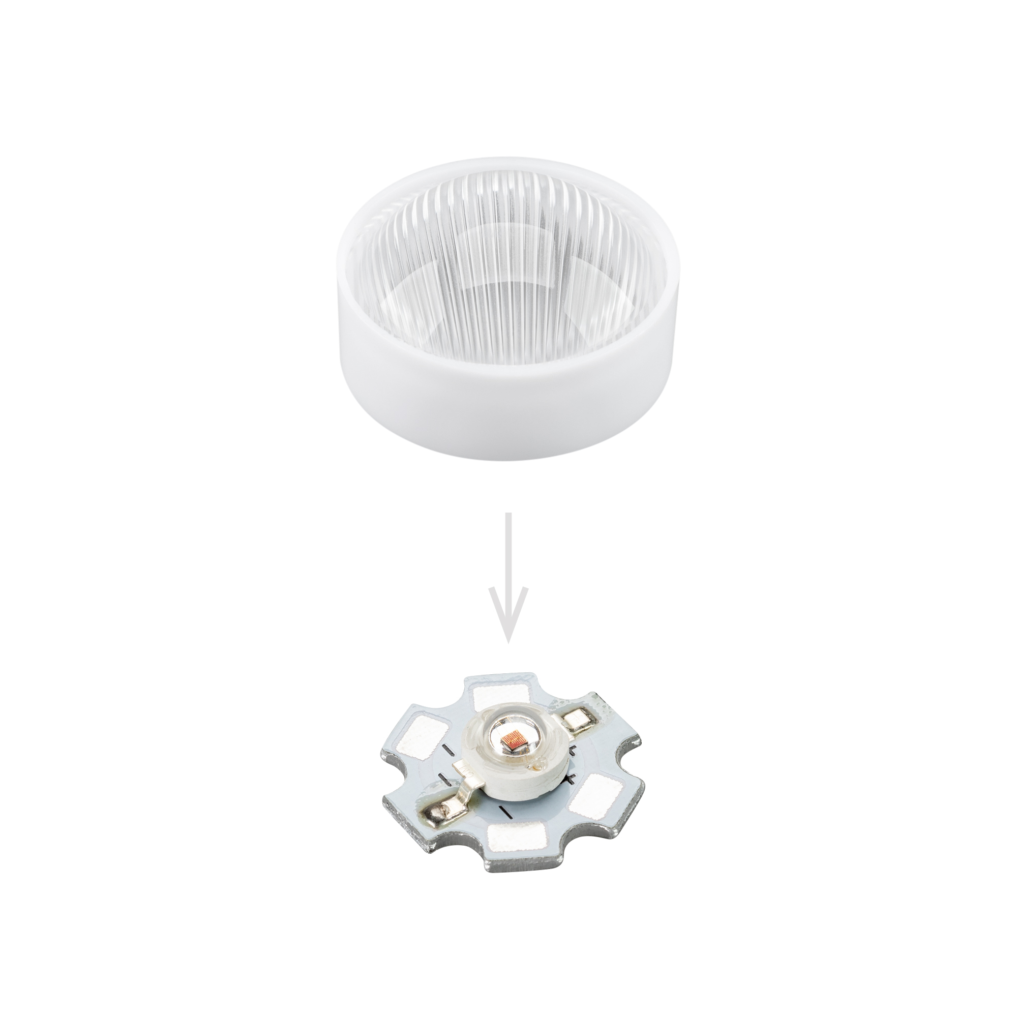 Линза ARL-PM478-U65120-D25xH14-HW