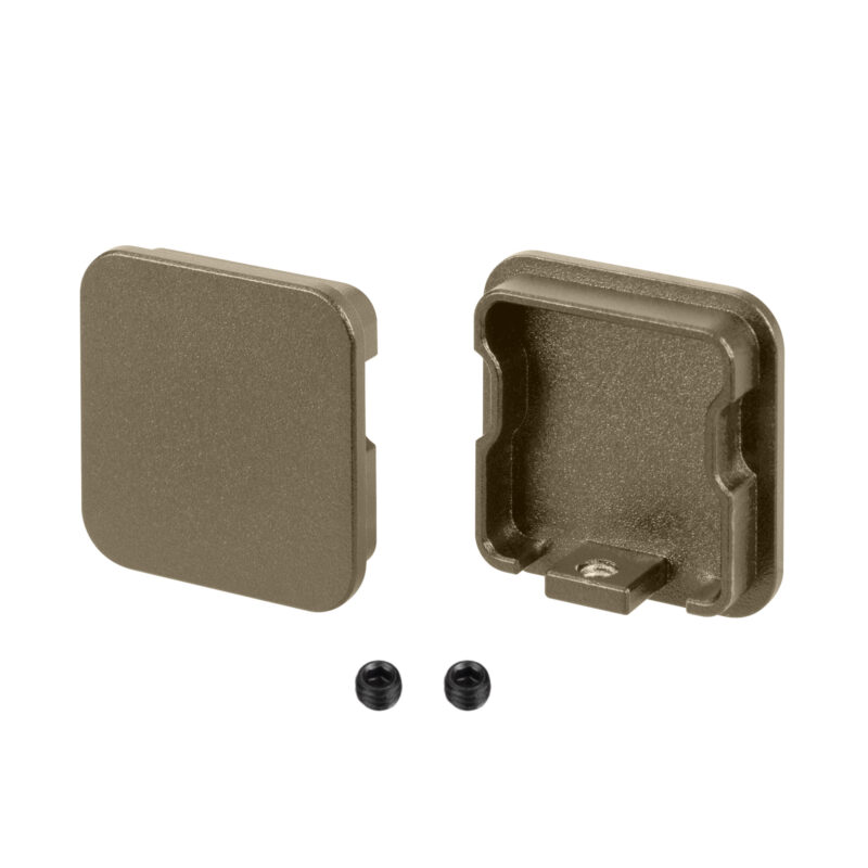 Заглушка LINE-D-3030 SQUARE OLIVE GREY