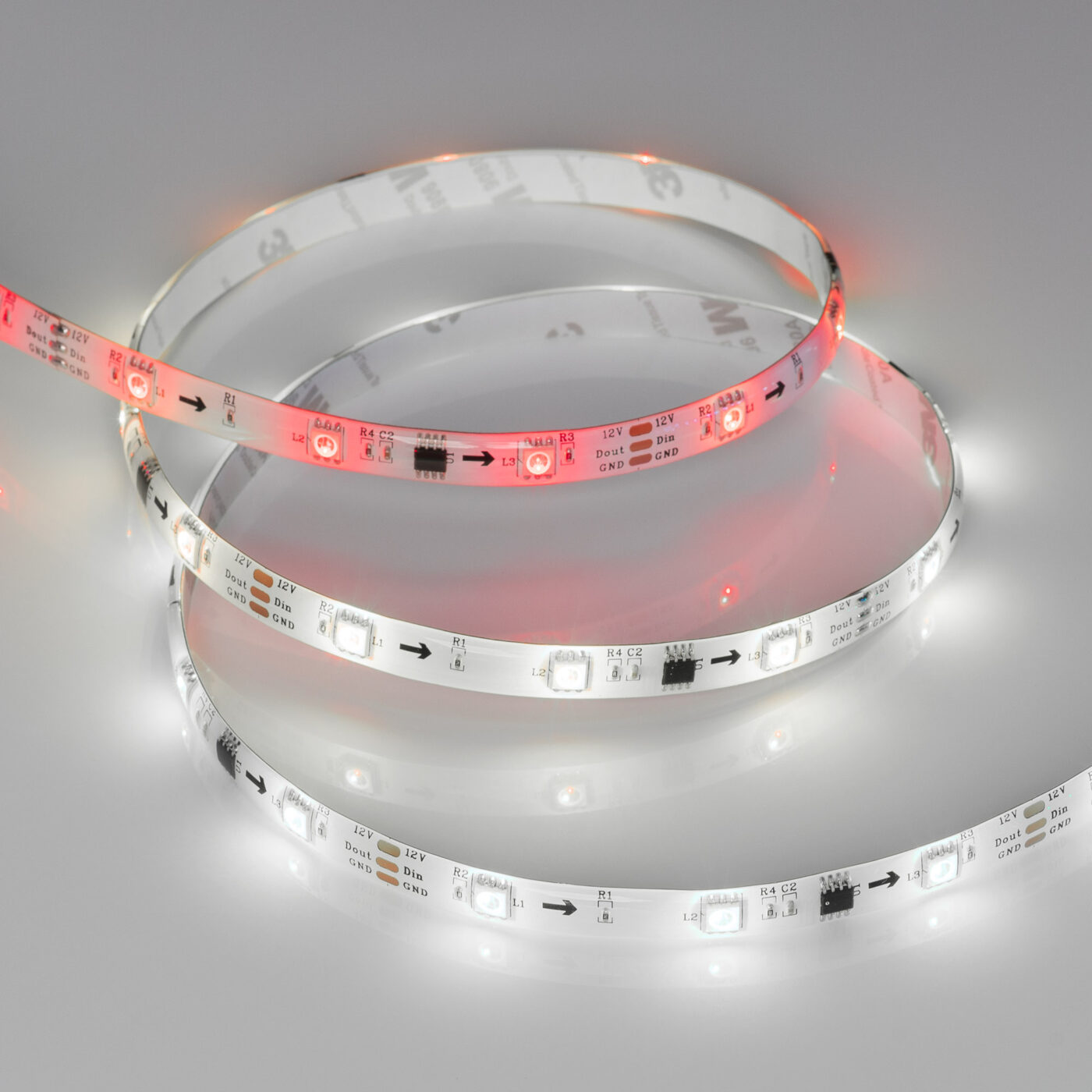Лента герметичная SPI-SE-B30-10mm 12V RGB-PX3