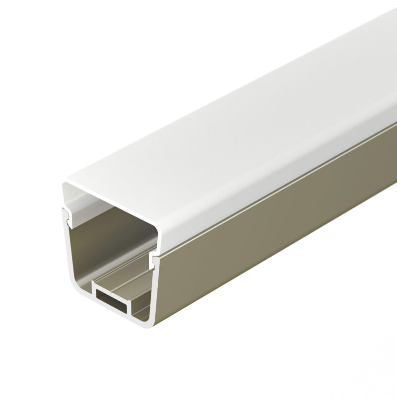 Профиль с экраном LINE-D-3734-2000 TETRA OLIVE GREY+OPAL