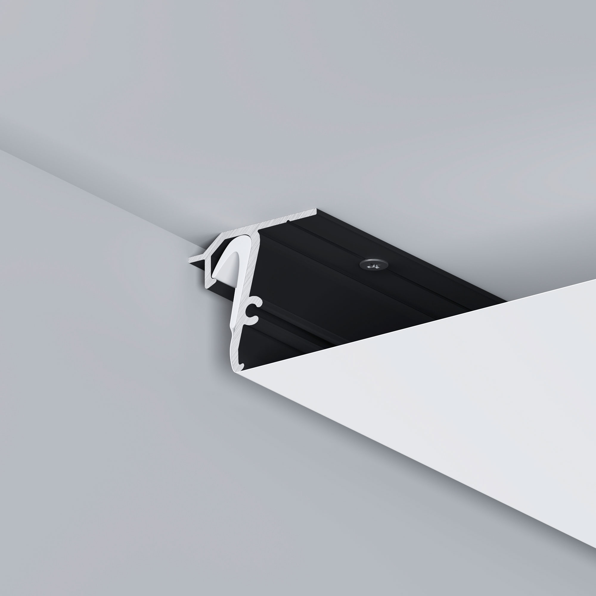 Профиль STRETCH-SHADOW-TECH-CEIL-2000 BLACK