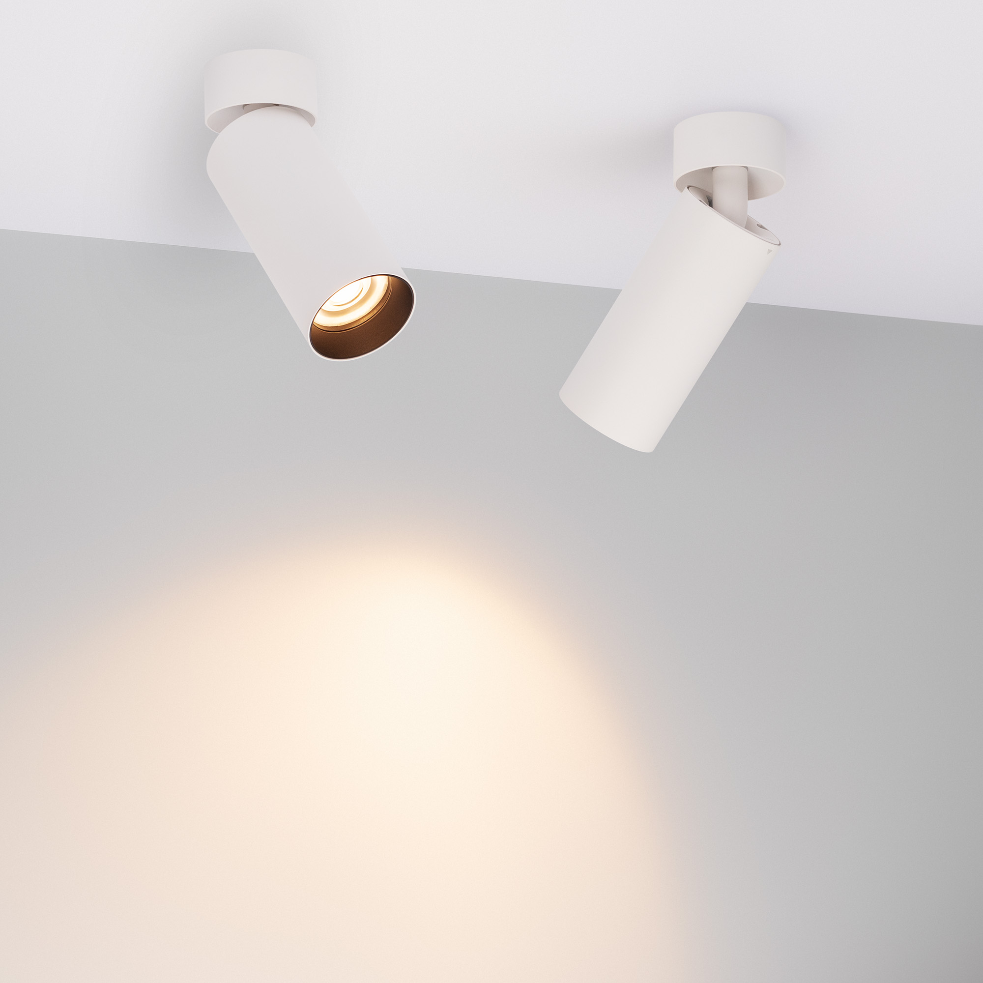 Светильник SP-GABI-SURFACE-FLAP-R50-9W Warm3000