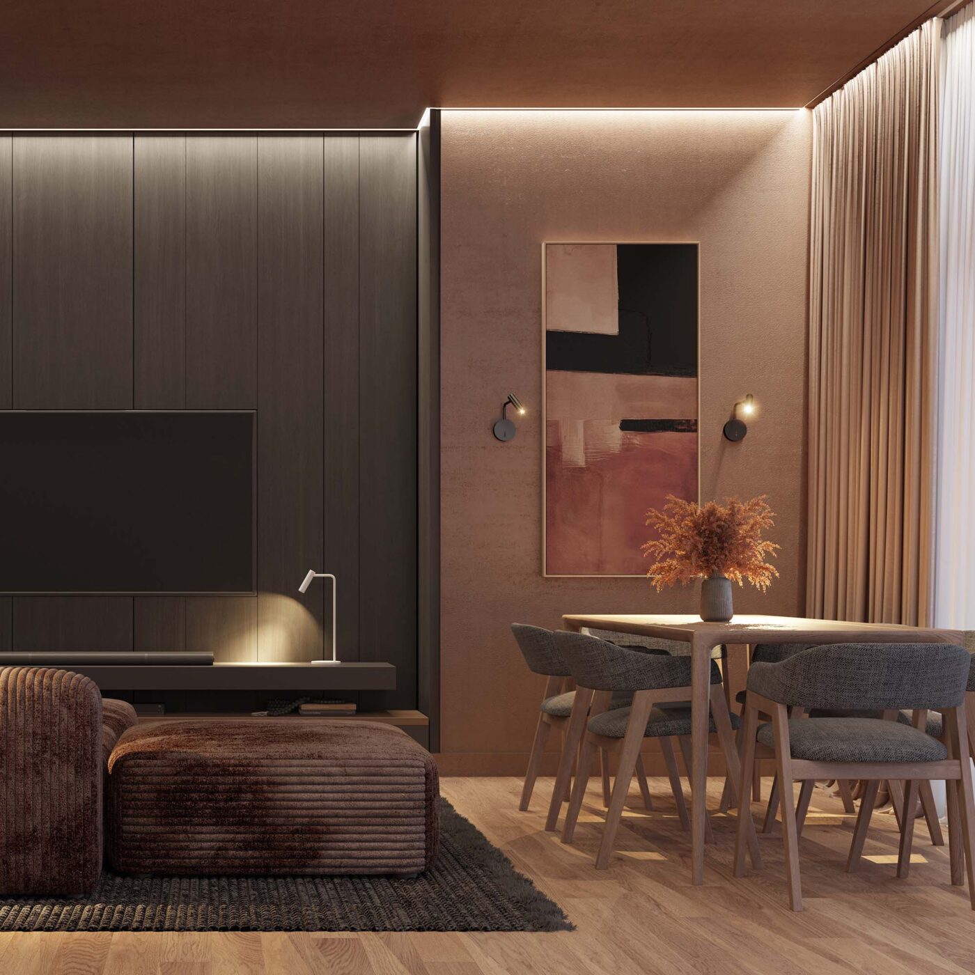 Светильник SP-VERDI-LONG-WALL-3W Warm3000