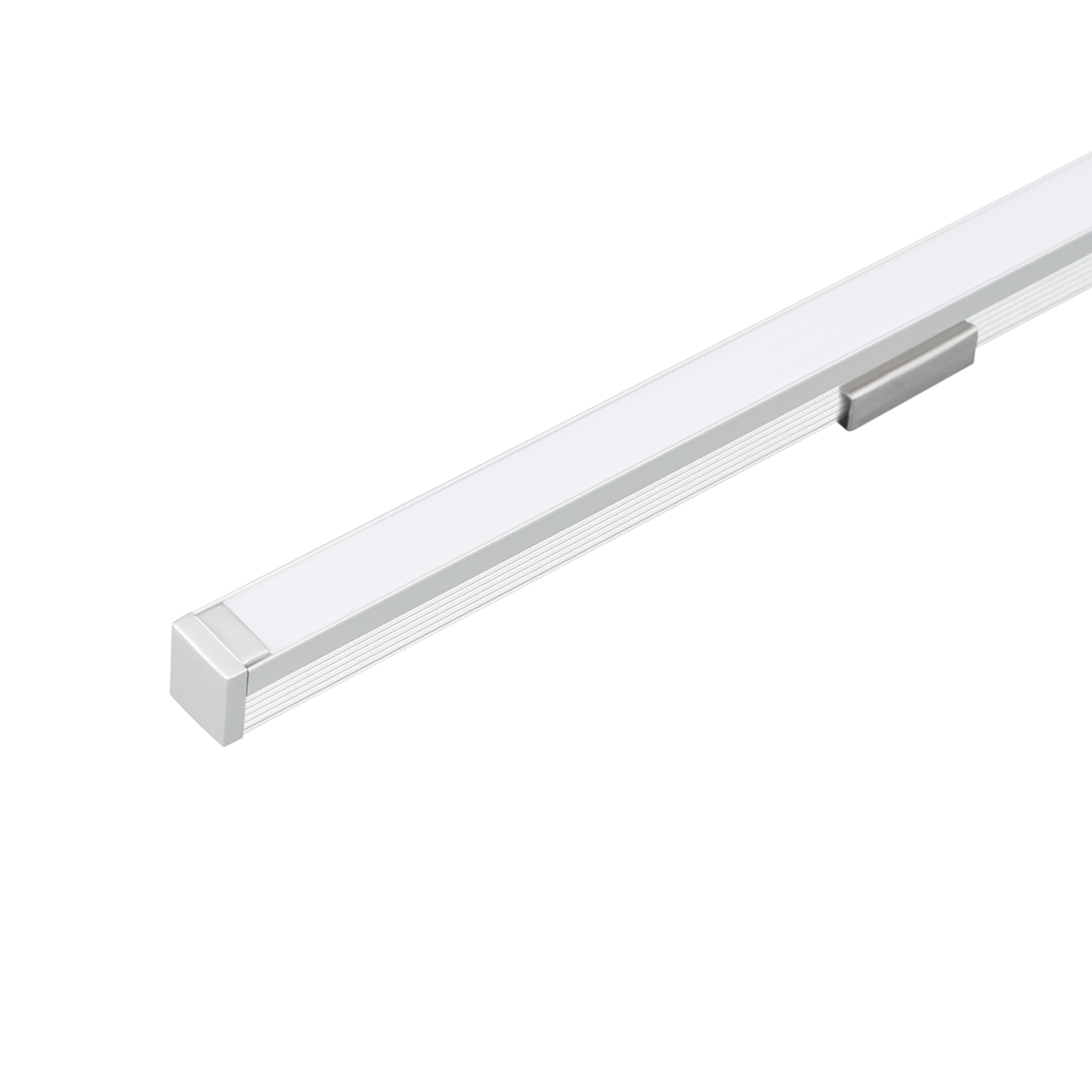 Профиль с экраном SL-MINI-8-2000 ANOD+OPAL