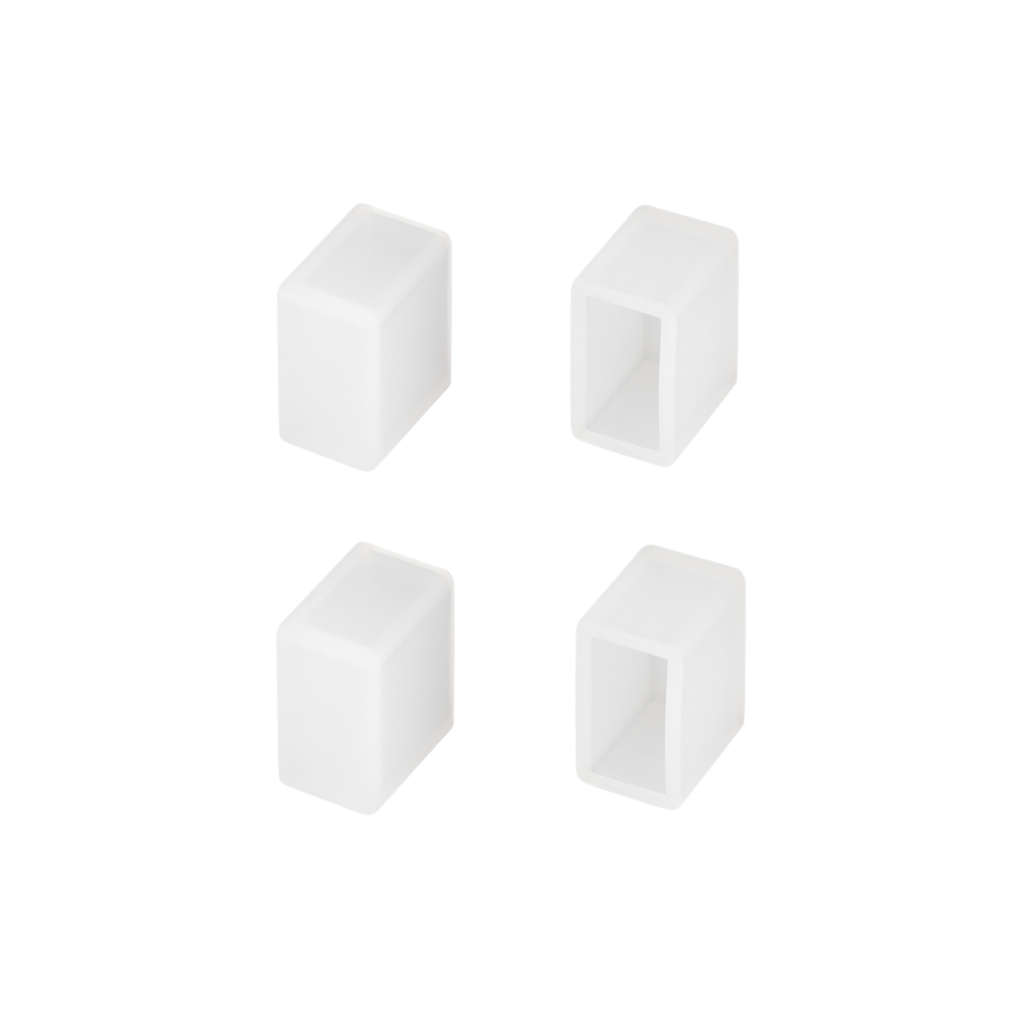 Заглушка WPH-FLEX-0612-SIDE WHITE глухая