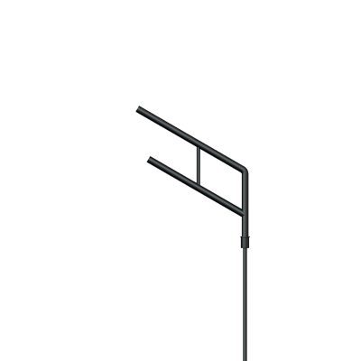 Кронштейн OXOR-SG2-1000x76-L1000 BLACK