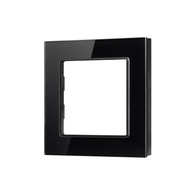 Рамка стеклянная FRM-GLARE-GS-1-BK