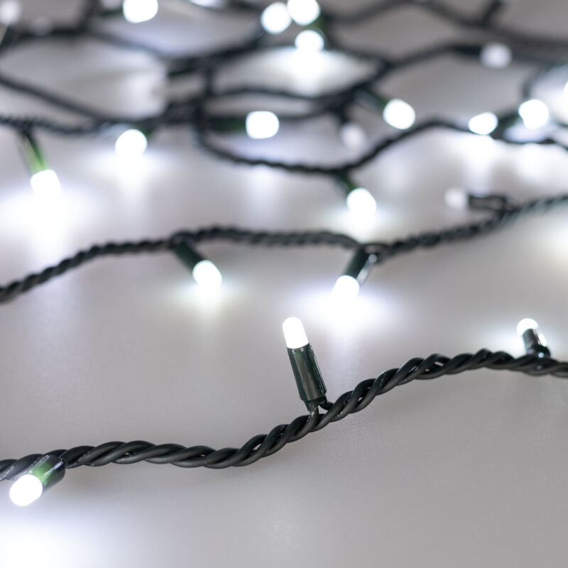 Светодиодная гирлянда ARD-STRING-PRO-1000-GREEN-100LED-MILK-PULSE White