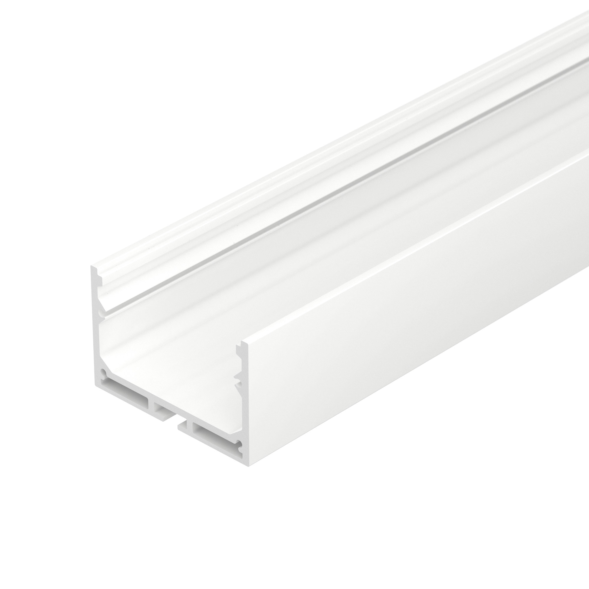 Профиль с экраном SL-LINE-4932-2500 WHITE+OPAL