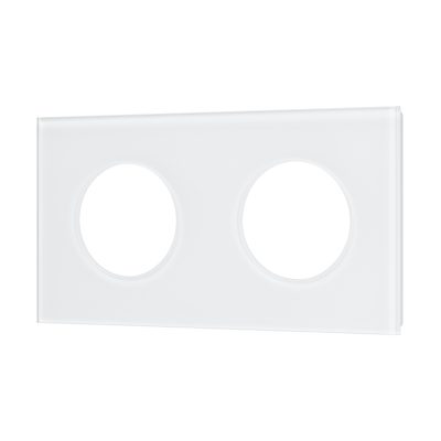 Рамка стеклянная FRM-GLARE-GC-2-WH