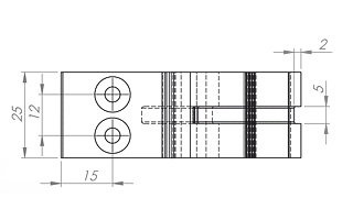 Настенный держатель Art для ALU-ROUND