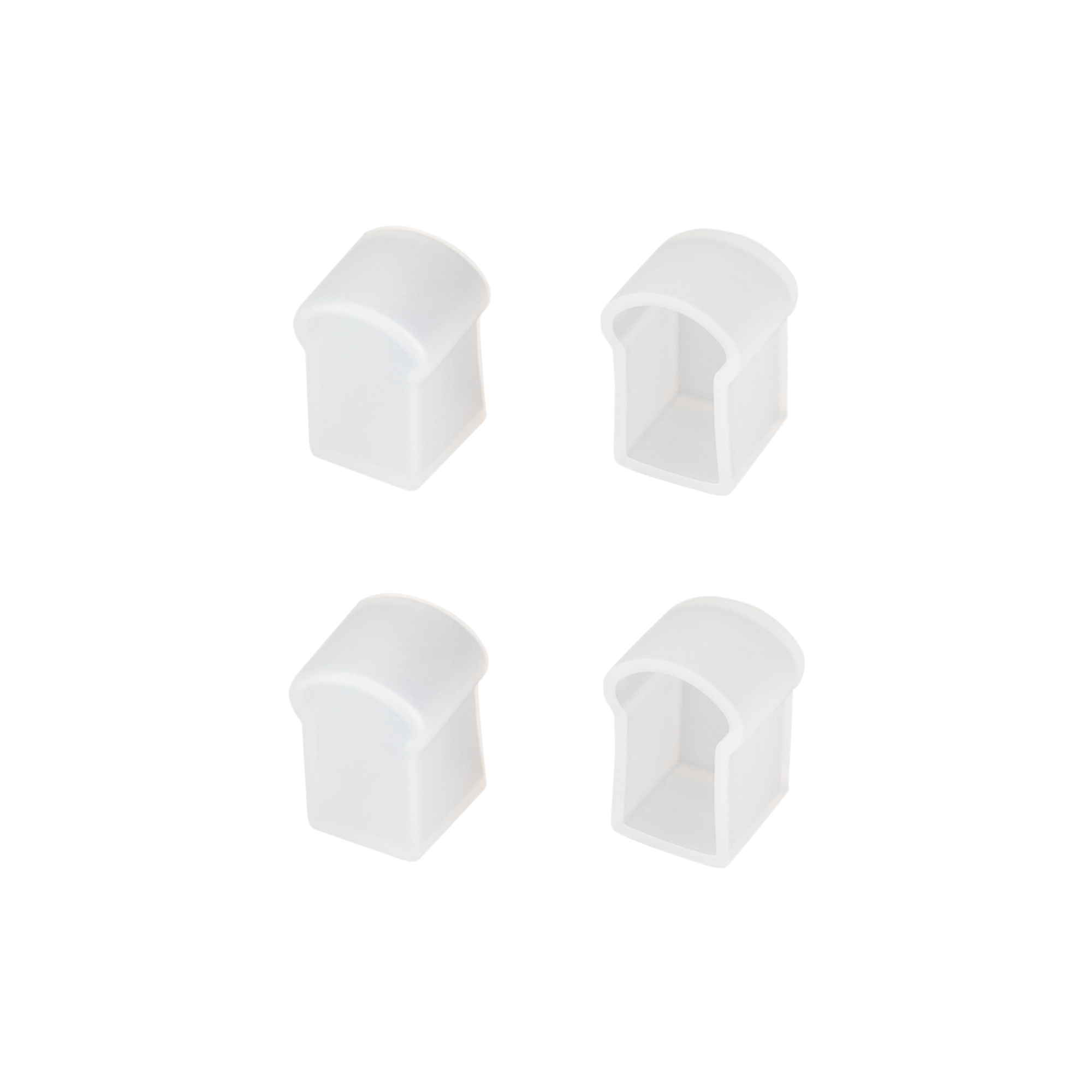 Заглушка WPH-FLEX-0817-SIDE WHITE глухая