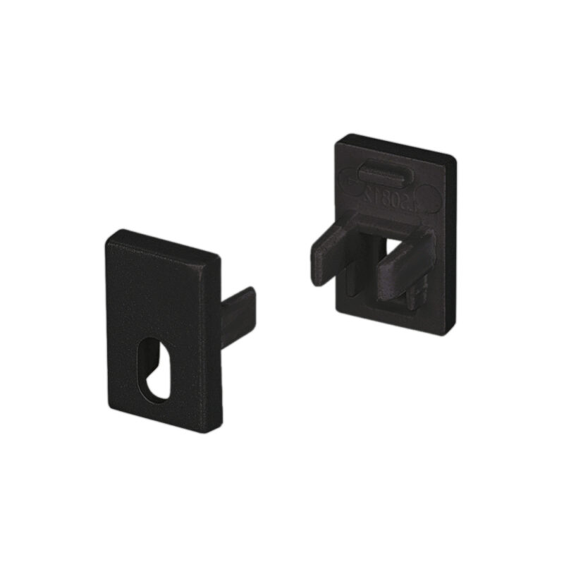Заглушка SL-MINI-8-H12 BLACK с отверстием