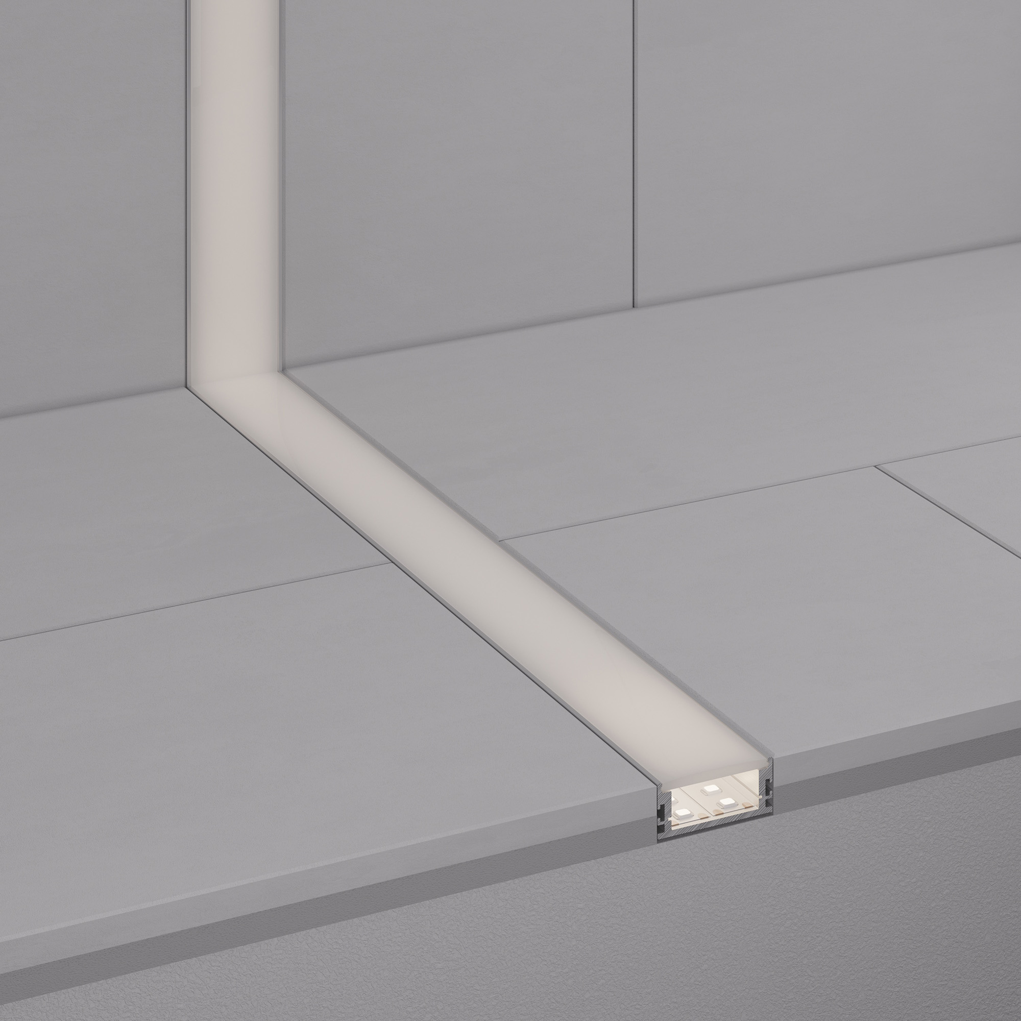 Профиль FLOOR60-H26-3000 ANOD BLACK