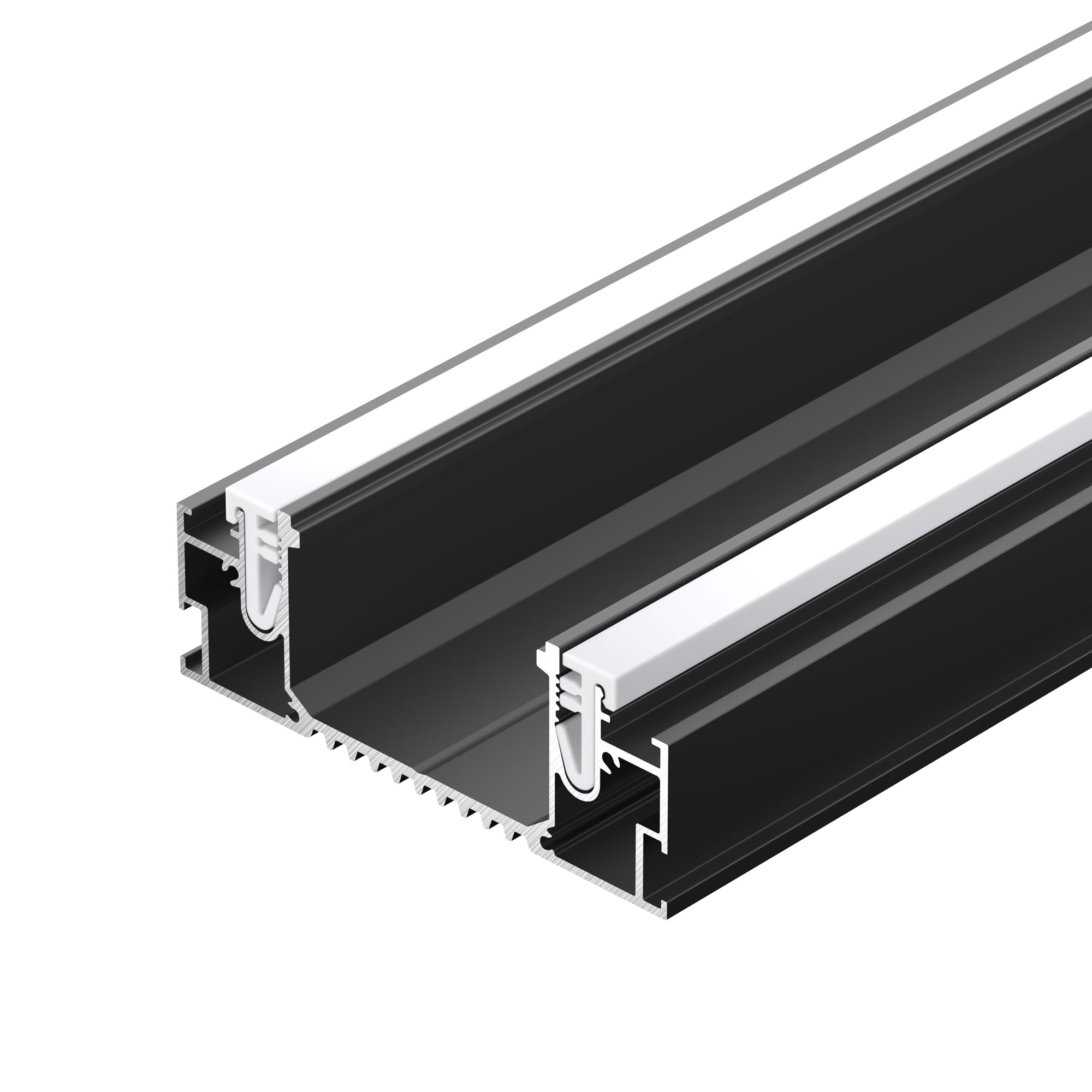 Профиль STRETCH-41-CEIL-CENTER-2000 BLACK