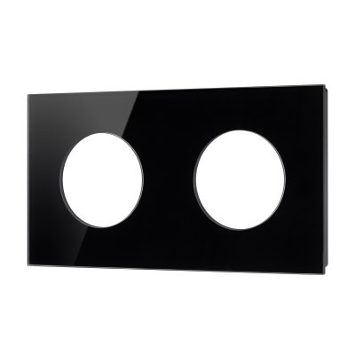Рамка стеклянная FRM-GLARE-GC-2-BK