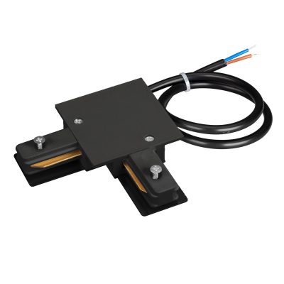 Коннектор угловой с питанием LGD-2TR-CON-L-F-POWER-BK
