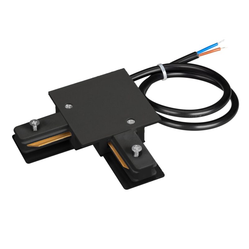 Коннектор угловой с питанием LGD-2TR-CON-L-F-POWER-BK