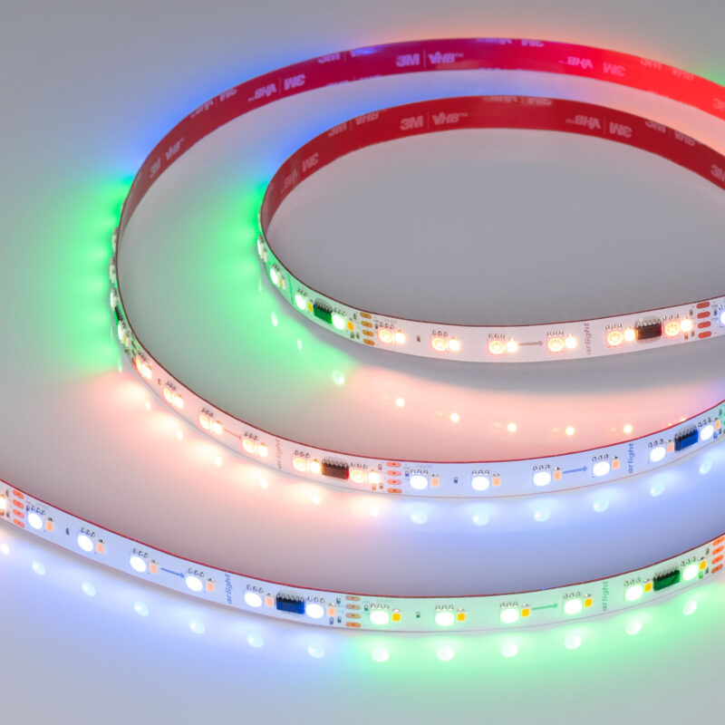 Лента SPI-BA120-12mm 24V RGBW-White-PX6-BPT