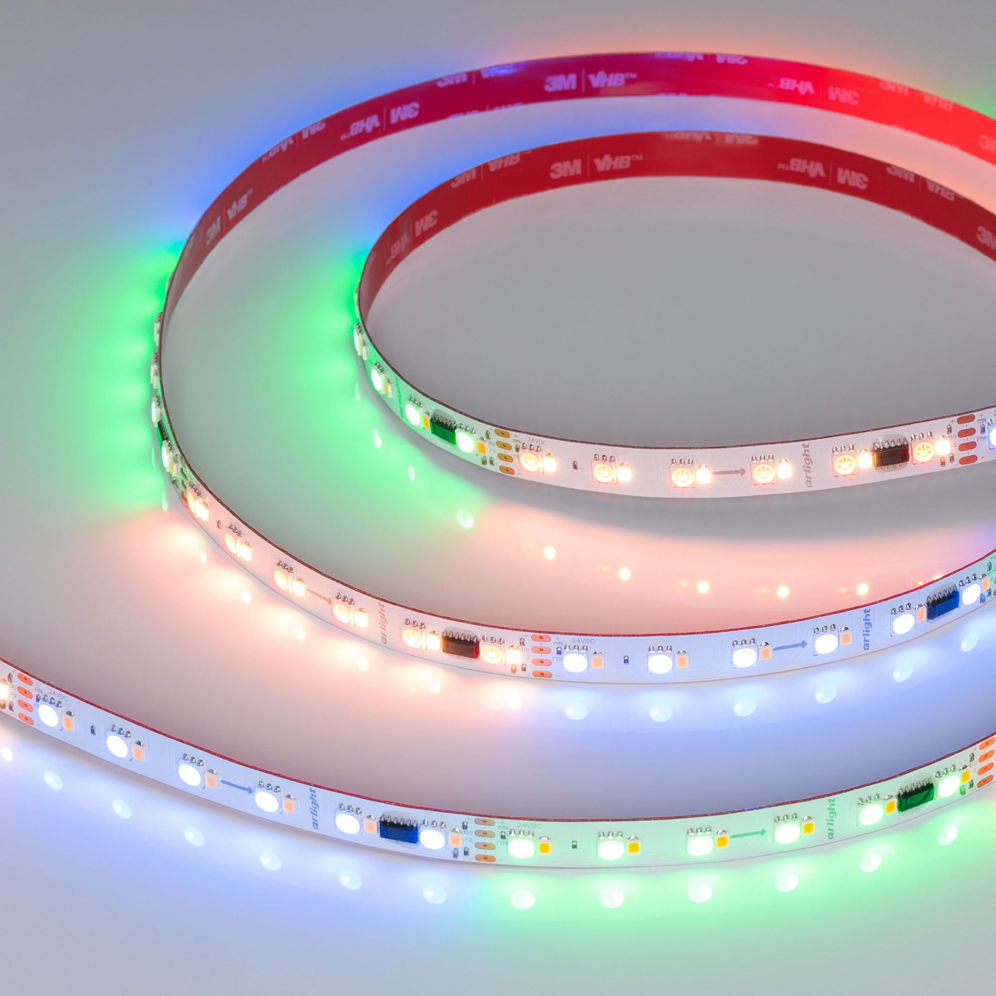 Лента SPI-BA120-12mm 24V RGBW-Day-PX6-BPT