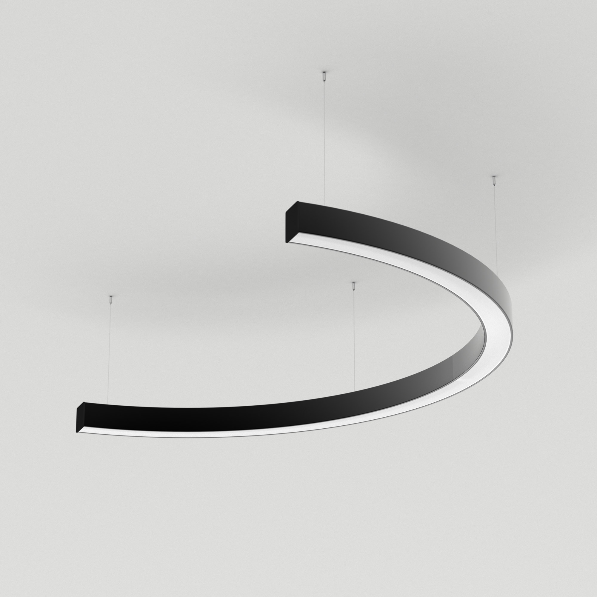 Светильник SP-LINE-HANG-ARC-C3535-D800-34W Day4000