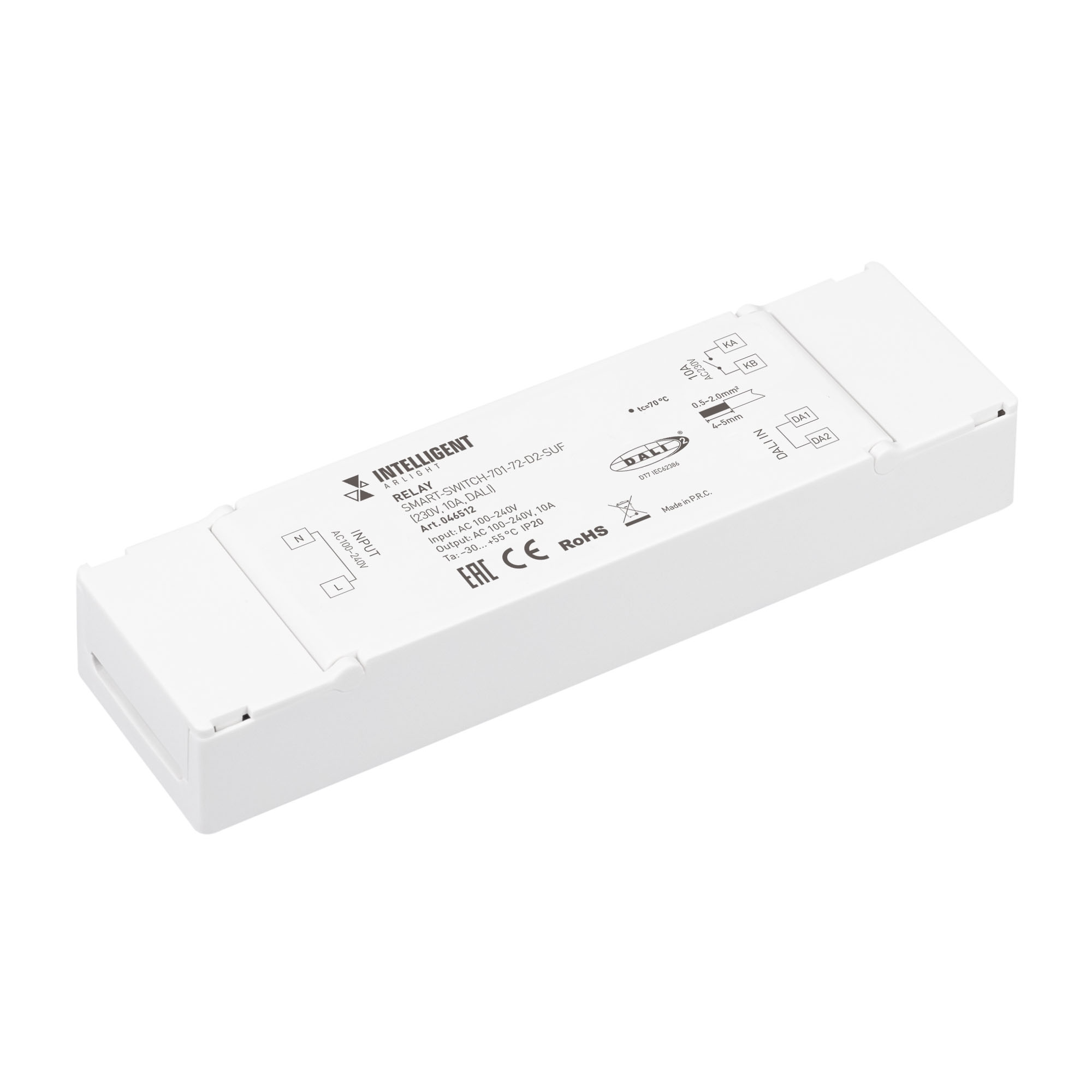 INTELLIGENT ARLIGHT Релейный модуль SMART-SWITCH-701-72-D2-SUF