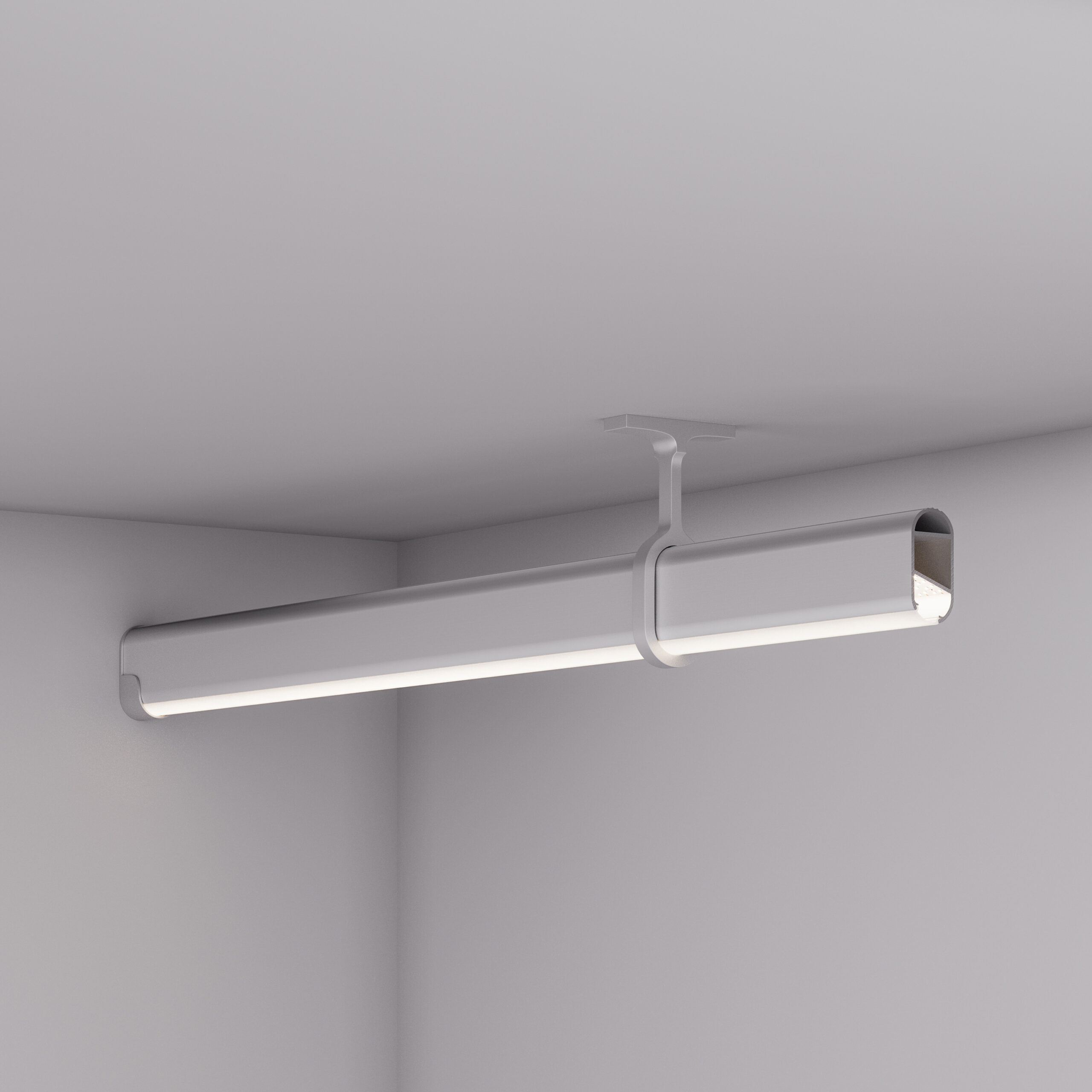 Профиль WARDROBE-1530-2000 ANOD