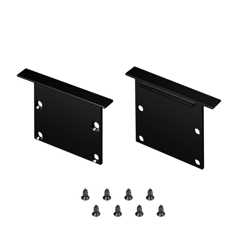 Заглушка LINIA49-F-S BLACK глухая