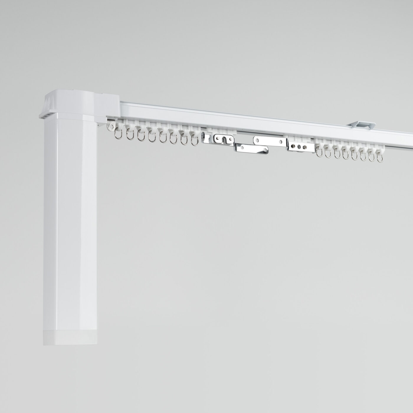 Карниз для штор с электроприводом CNK-M1-TY-RF-3M