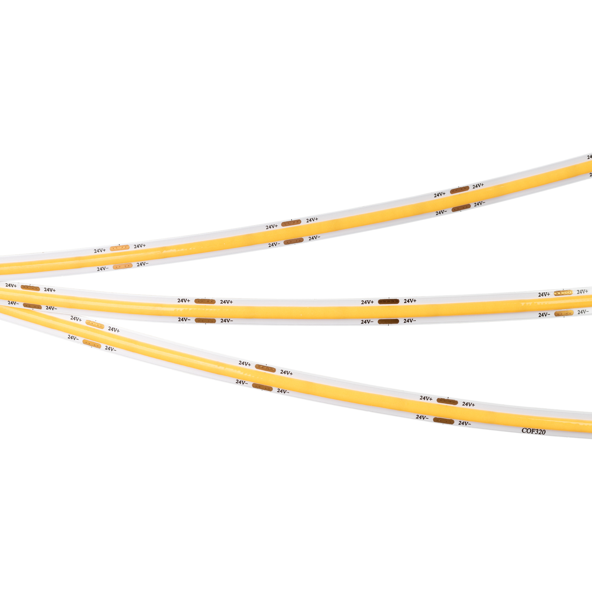 Лента COB-X320-8mm 24V Warm2700