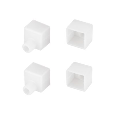 Заглушка WPH-FLEX-1616 WHITE с отверстием