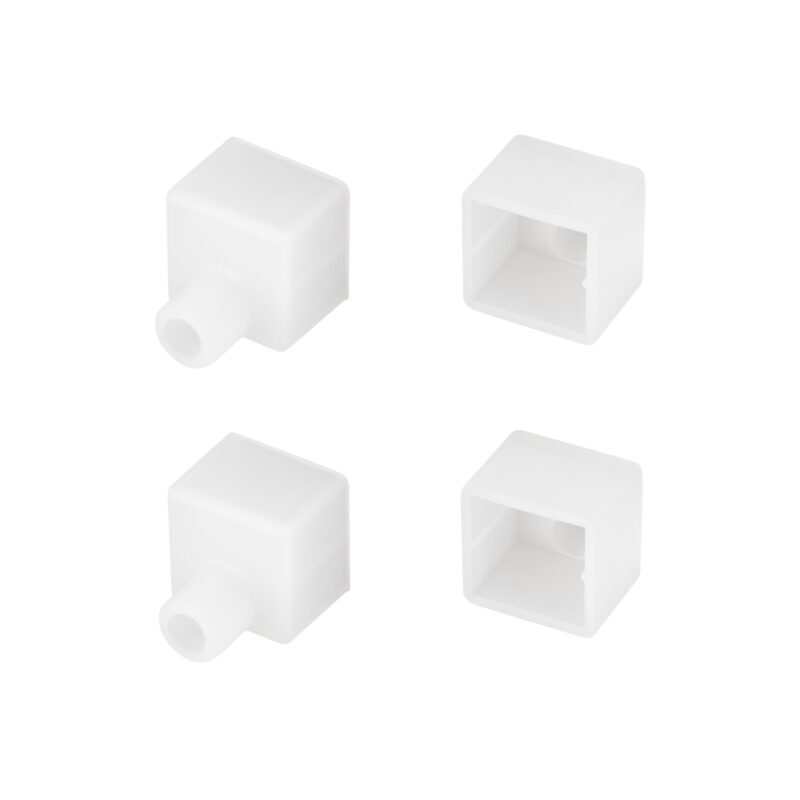 Заглушка WPH-FLEX-1616 WHITE с отверстием