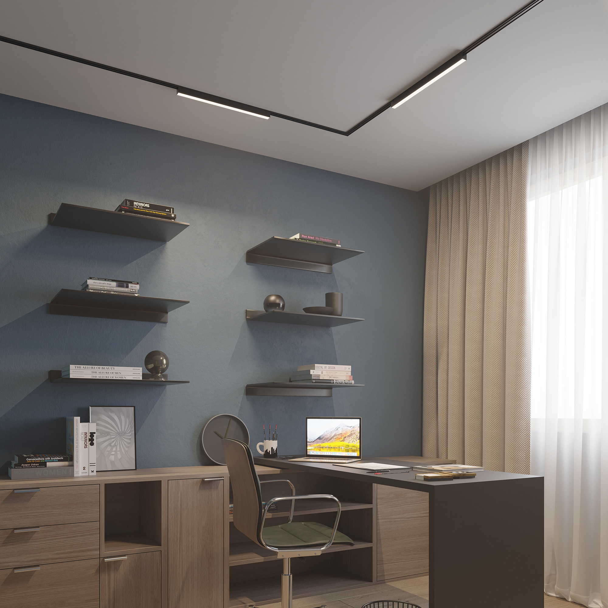 Светильник MAG-VIBE-FLAT-L485-24W Day4000